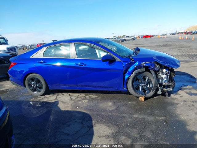 Hyundai Elantra Blue 2023 KMHLM4AJ4PU055047 Image 14