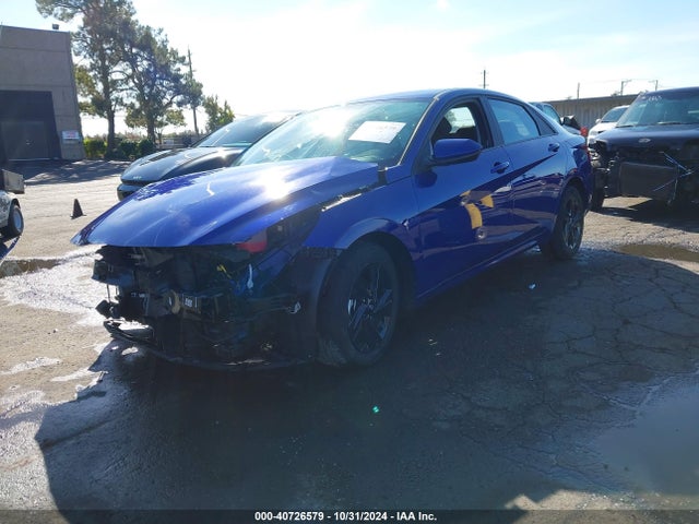 Hyundai Elantra Blue 2023 KMHLM4AJ4PU055047 Image 2