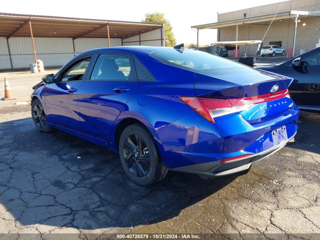 Hyundai Elantra Blue 2023 KMHLM4AJ4PU055047 Image 3