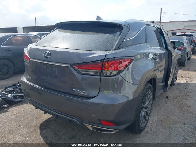 2T2YZMDA7LC231700 Lexus Rx 350 F Sport Performance