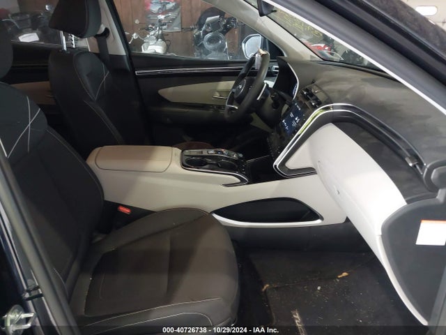 KM8JBCA10NU063912 Hyundai Tucson Hybrid Blue