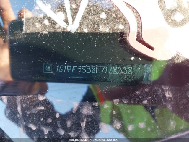1G1PE5SB8F7178338 Chevrolet Cruze 2lt Auto