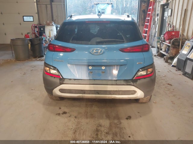 KM8K3CAB8NU844252 Hyundai Kona Sel