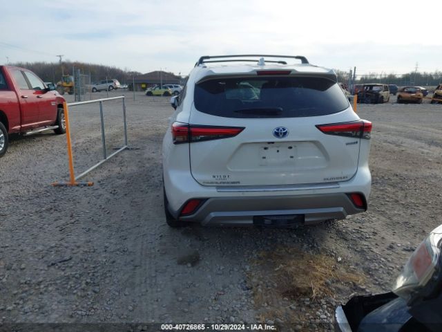 5TDEBRCH6MS045842 Toyota Highlander Hybrid Platinum
