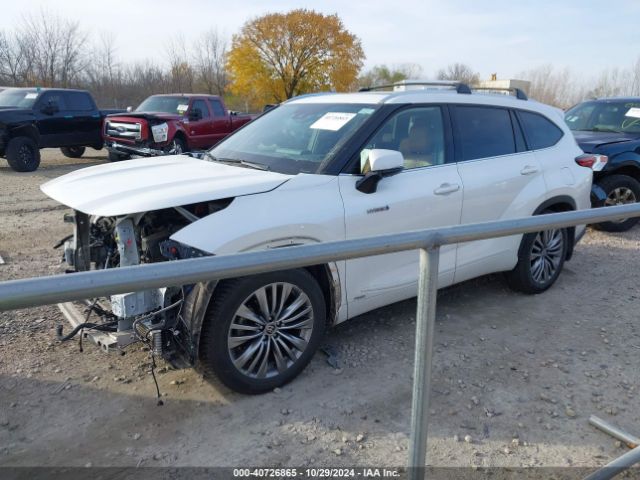 5TDEBRCH6MS045842 Toyota Highlander Hybrid Platinum