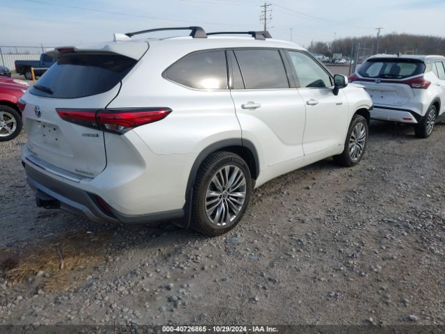5TDEBRCH6MS045842 Toyota Highlander Hybrid Platinum