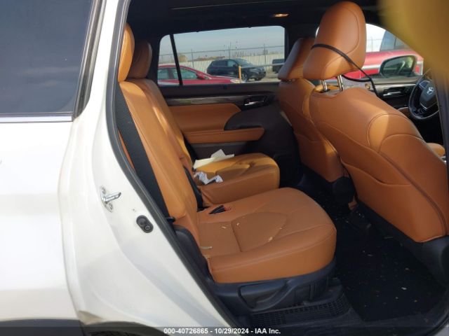 5TDEBRCH6MS045842 Toyota Highlander Hybrid Platinum