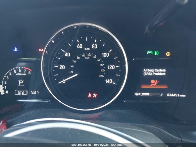 3CZRU5H58NM701487 Honda Hr-v 2wd Ex