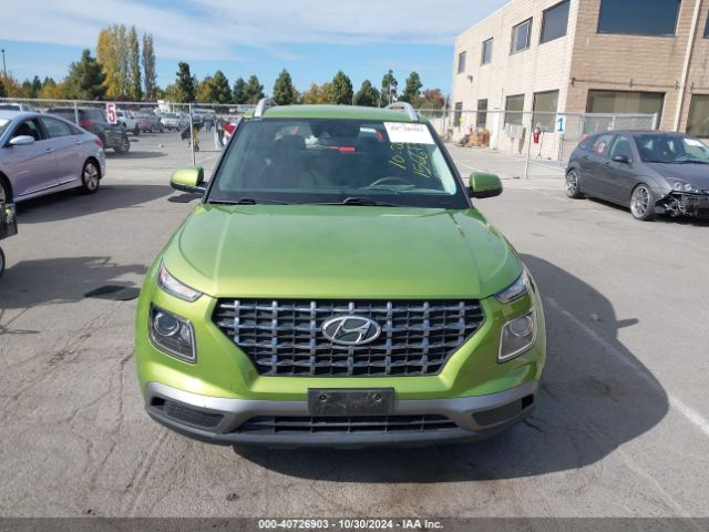 KMHRC8A37LU019031 Hyundai Venue Sel