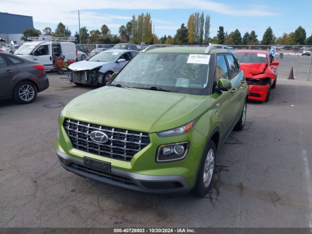 KMHRC8A37LU019031 Hyundai Venue Sel
