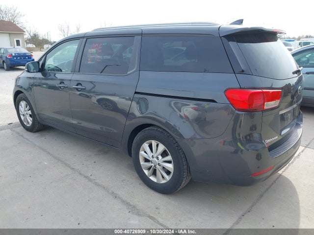 KIA SEDONA LX 2017 KNDMB5C13H6316238 Image 3