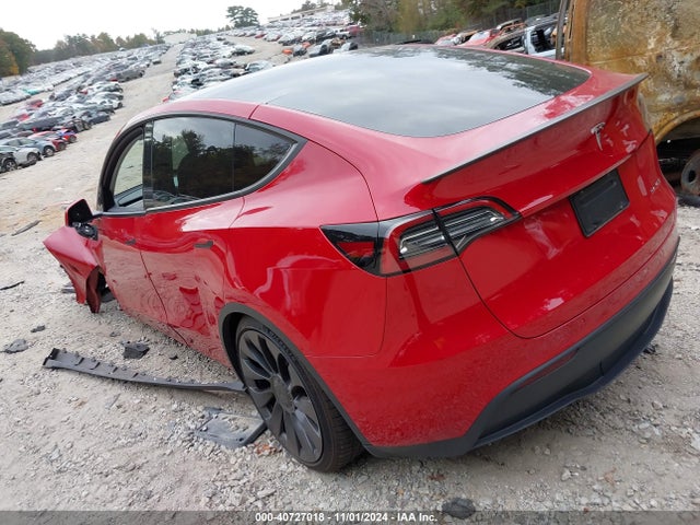 2022 TESLA MODEL Y 7SAYGDEF3NF562196 Photo 2