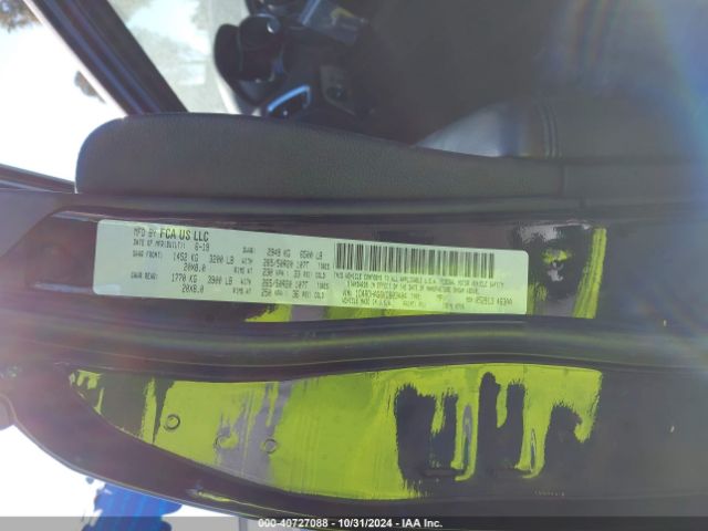1C4RDHAG6KC803404 Dodge Durango Sxt Plus Rwd