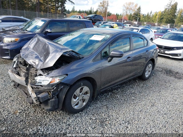 Honda Civic Lx 2015 2HGFB2F51FH536075 Image 2
