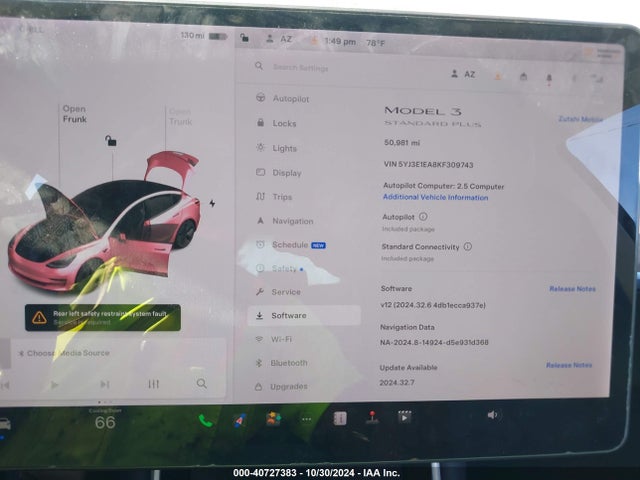 2019 TESLA MODEL 3 5YJ3E1EA8KF309743 Photo 6