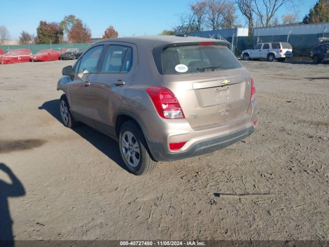 3GNCJKSB6JL409118 Chevrolet TRAX LS