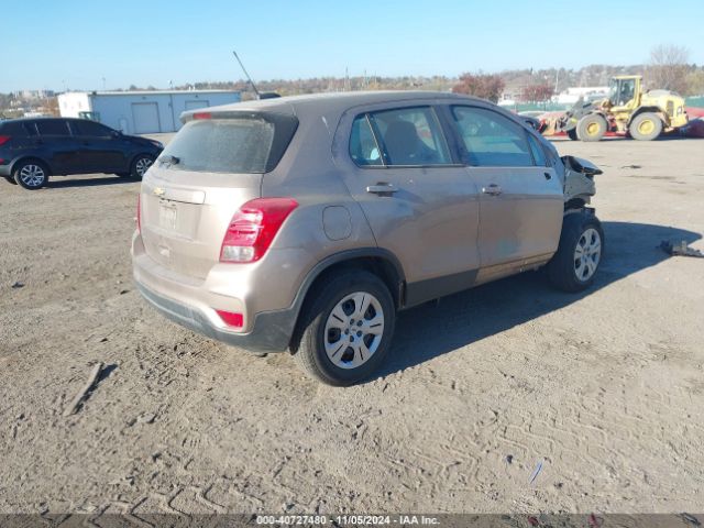 3GNCJKSB6JL409118 Chevrolet TRAX LS