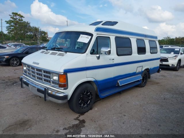 1992 DODGE RAM VAN 2B6KB31Z2NK154947 Photo 1
