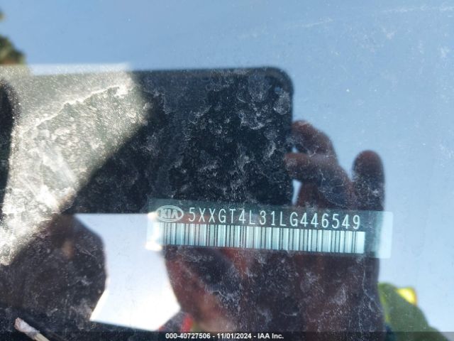 5XXGT4L31LG446549 KIA Optima Se
