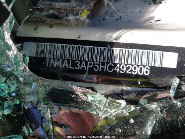 Nissan Altima 2.5 Sl 2017 1N4AL3AP5HC492906 Image 9