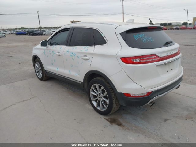 5LMCJ2C93KUL09496 Lincoln MKC SELECT