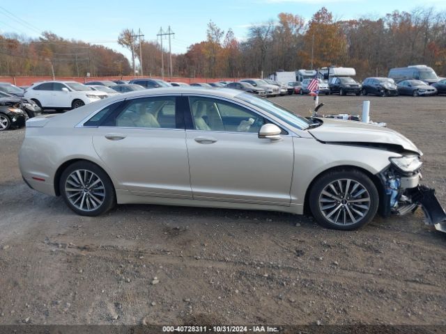 3LN6L5C91HR655123 Lincoln MKZ SELECT