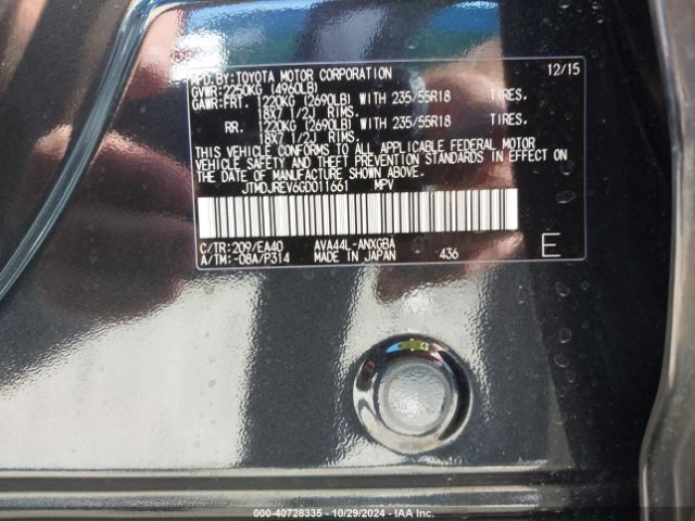 JTMDJREV6GD011661 Toyota Rav4 Hybrid Limited