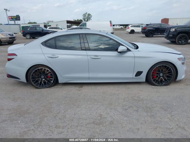 KMTG54TE1PU105228 Genesis G70 3.3t Awd