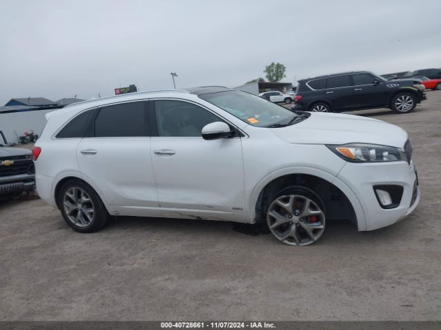 5XYPKDA55GG112159 KIA Sorento 3.3l Sx