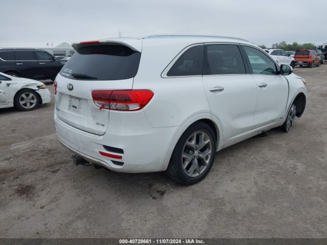 5XYPKDA55GG112159 KIA Sorento 3.3l Sx