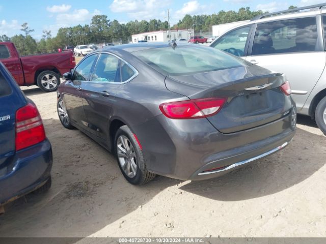 1C3CCCAB0FN653322 Chrysler 200 Limited