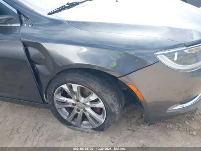 1C3CCCAB0FN653322 Chrysler 200 Limited