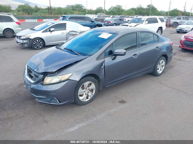 Honda Civic Lx 2015 2HGFB2F59FH548586 Image 2