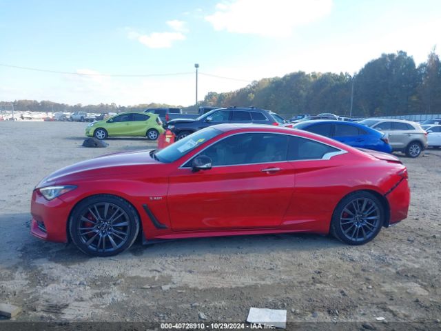 JN1FV7EK0HM610664 Infiniti Q60 3.0t Red Sport 400