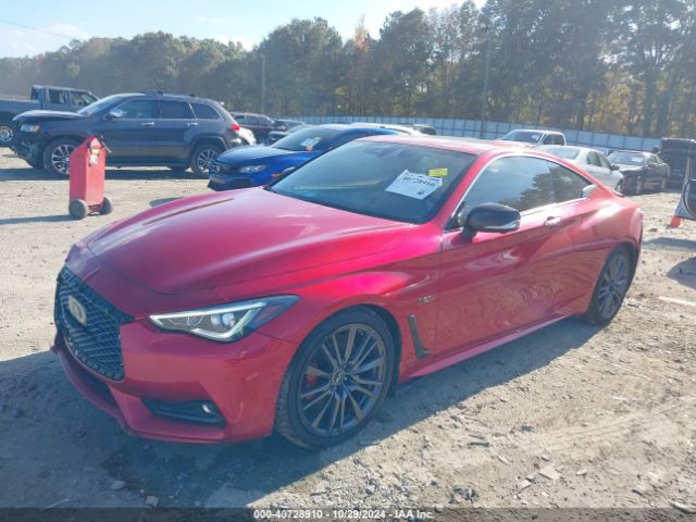 JN1FV7EK0HM610664 Infiniti Q60 3.0t Red Sport 400