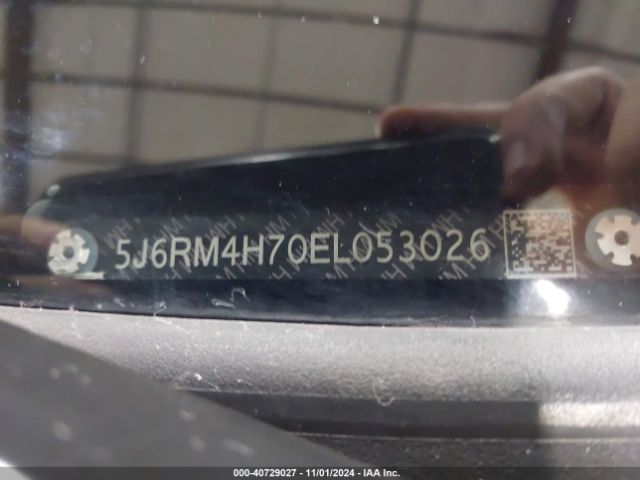 5J6RM4H70EL053026 Honda Cr-v Ex-l