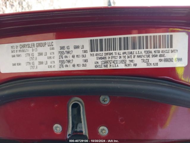 1C6RR7GT4ES110252 RAM 1500 Big Horn