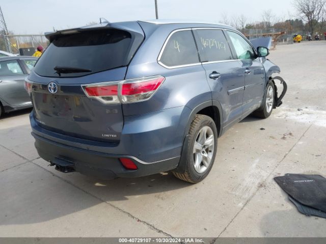 5TDDCRFHXGS017468 Toyota Highlander Hybrid Limited