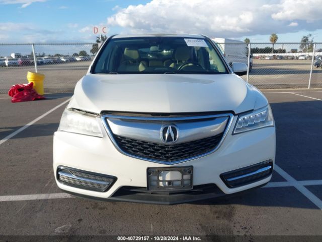5FRYD3H60FB001269 Acura Mdx Technology Pkg W/entertainment Pkg