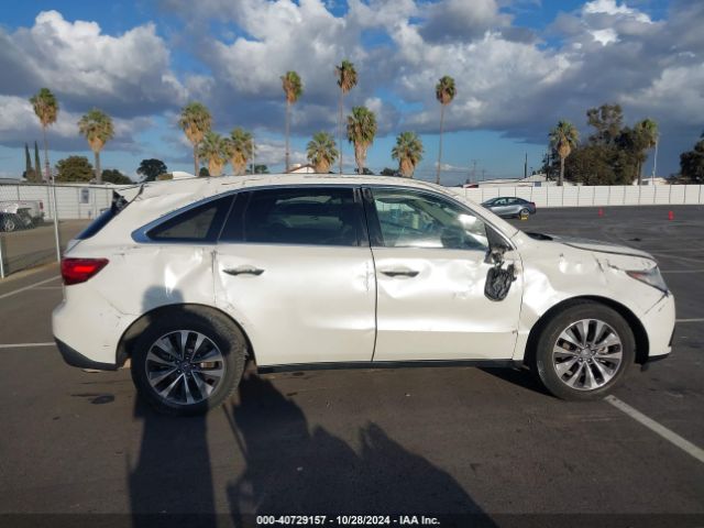 5FRYD3H60FB001269 Acura Mdx Technology Pkg W/entertainment Pkg