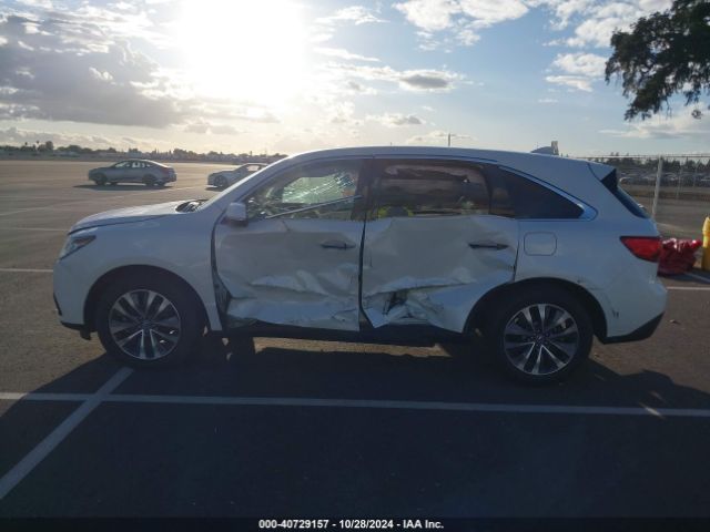 5FRYD3H60FB001269 Acura Mdx Technology Pkg W/entertainment Pkg