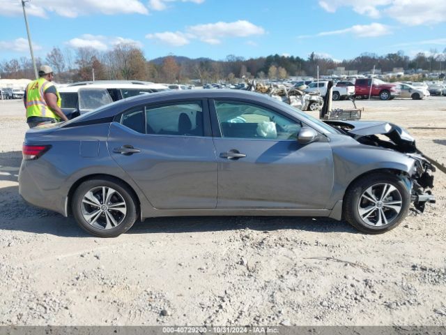 3N1AB8CV8NY275748 Nissan Sentra Sv Xtronic Cvt