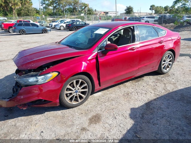 Ford FUSION SE 2017 3FA6P0HD2HR332956 Image 2