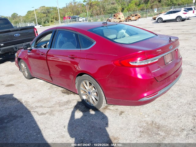 Ford FUSION SE 2017 3FA6P0HD2HR332956 Image 3