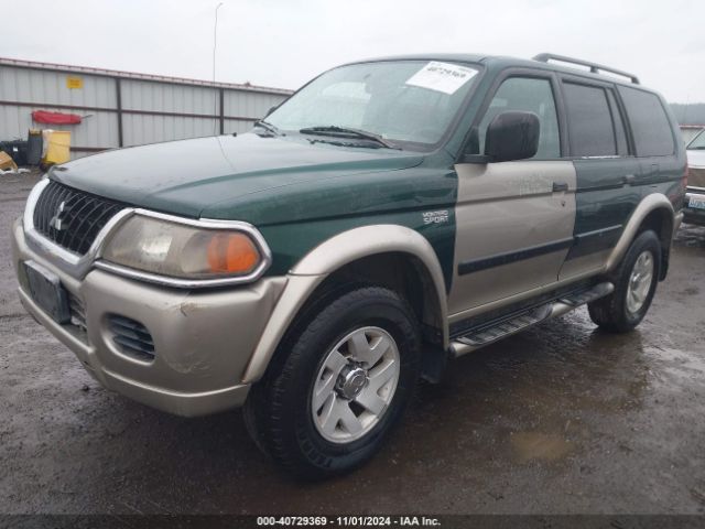 2002 MITSUBISHI MONTERO SPORT JA4MT31R32P004555 Photo 1