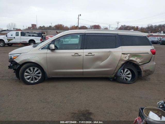 KNDMC5C18F6045882 KIA SEDONA EX