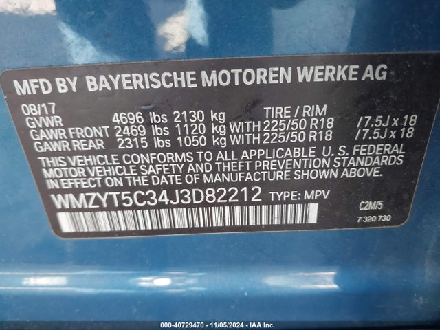 2018 MINI COUNTRYMAN WMZYT5C34J3D82212 Photo 8