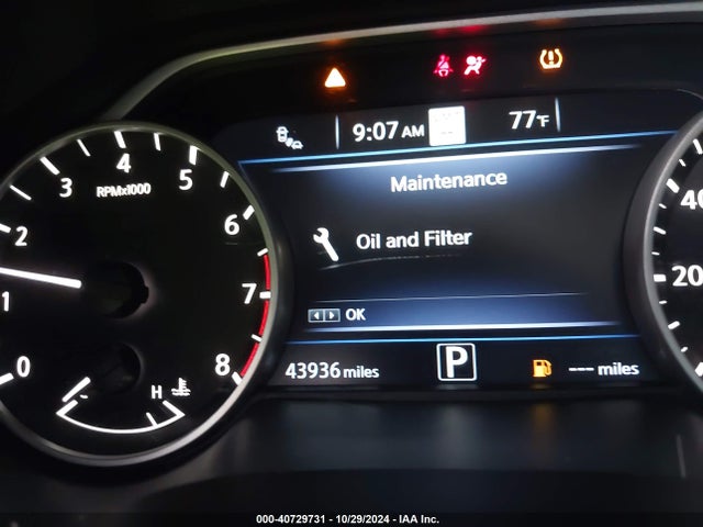 Nissan Maxima Sv Xtronic Cvt 2021 1N4AA6CV4MC515718 Image 15
