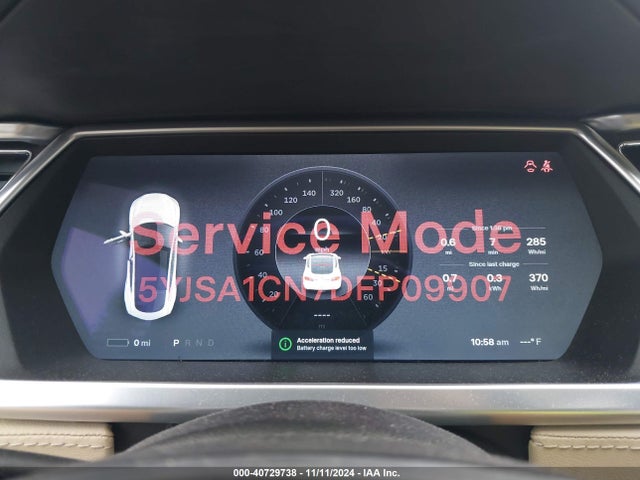 2013 TESLA MODEL S 5YJSA1CN7DFP09907 Photo 6