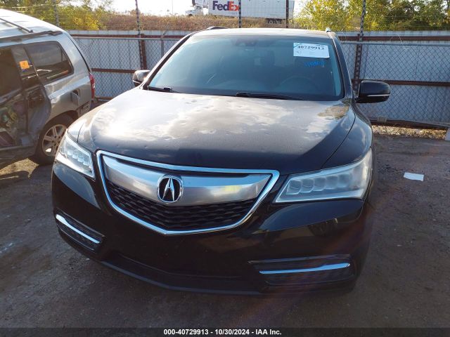 5FRYD4H42EB046166 Acura Mdx Technology Package